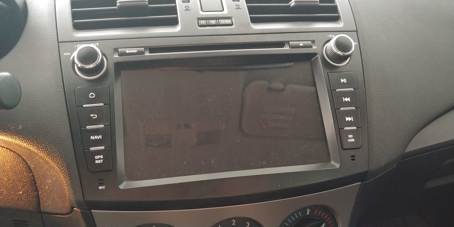 mazda 3 pioneer head unit